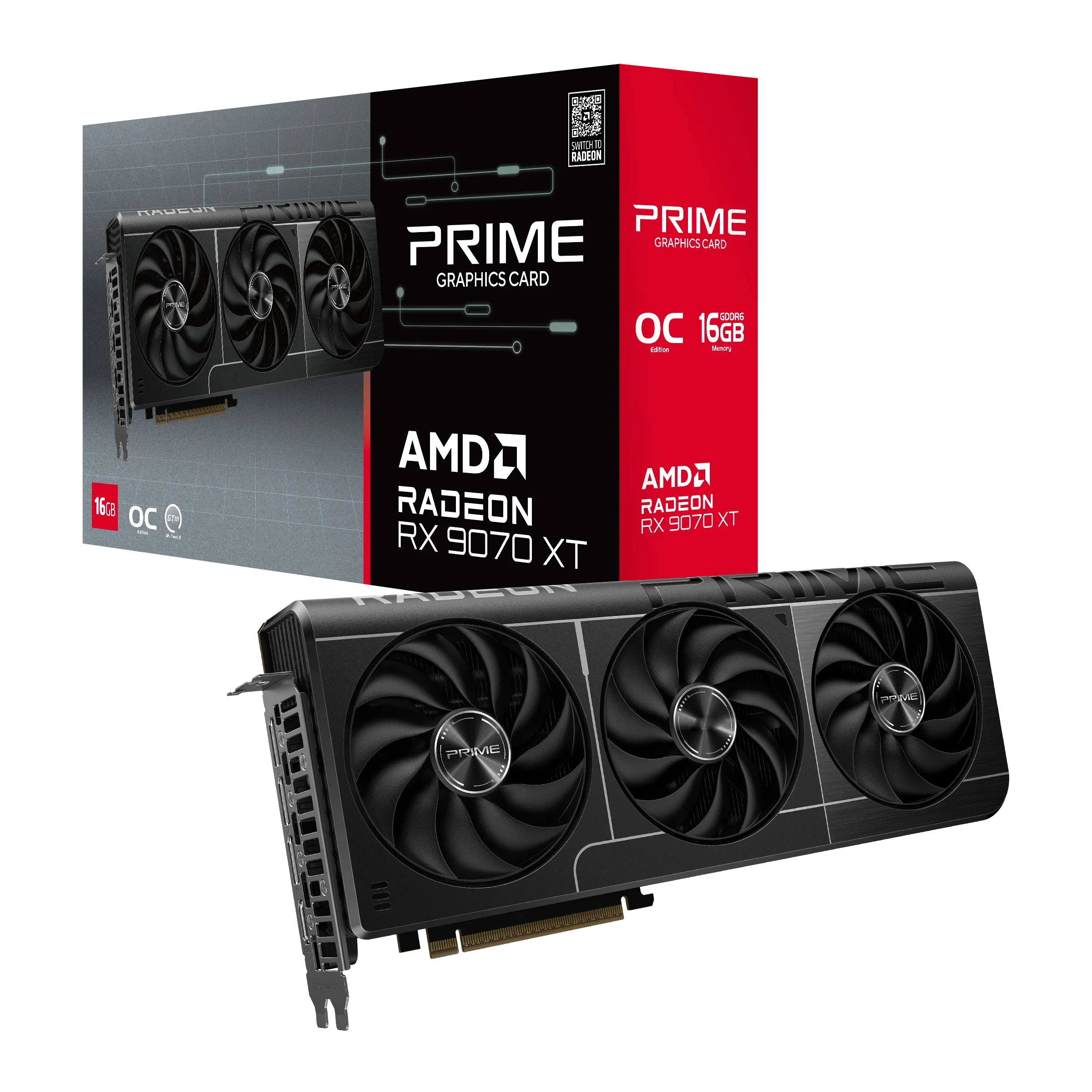 최고급 2025년형 라데온 RX 9070 XT OC 1 - Triple Fan Gaming Graphics Card 16Gb 리뷰 및 가격