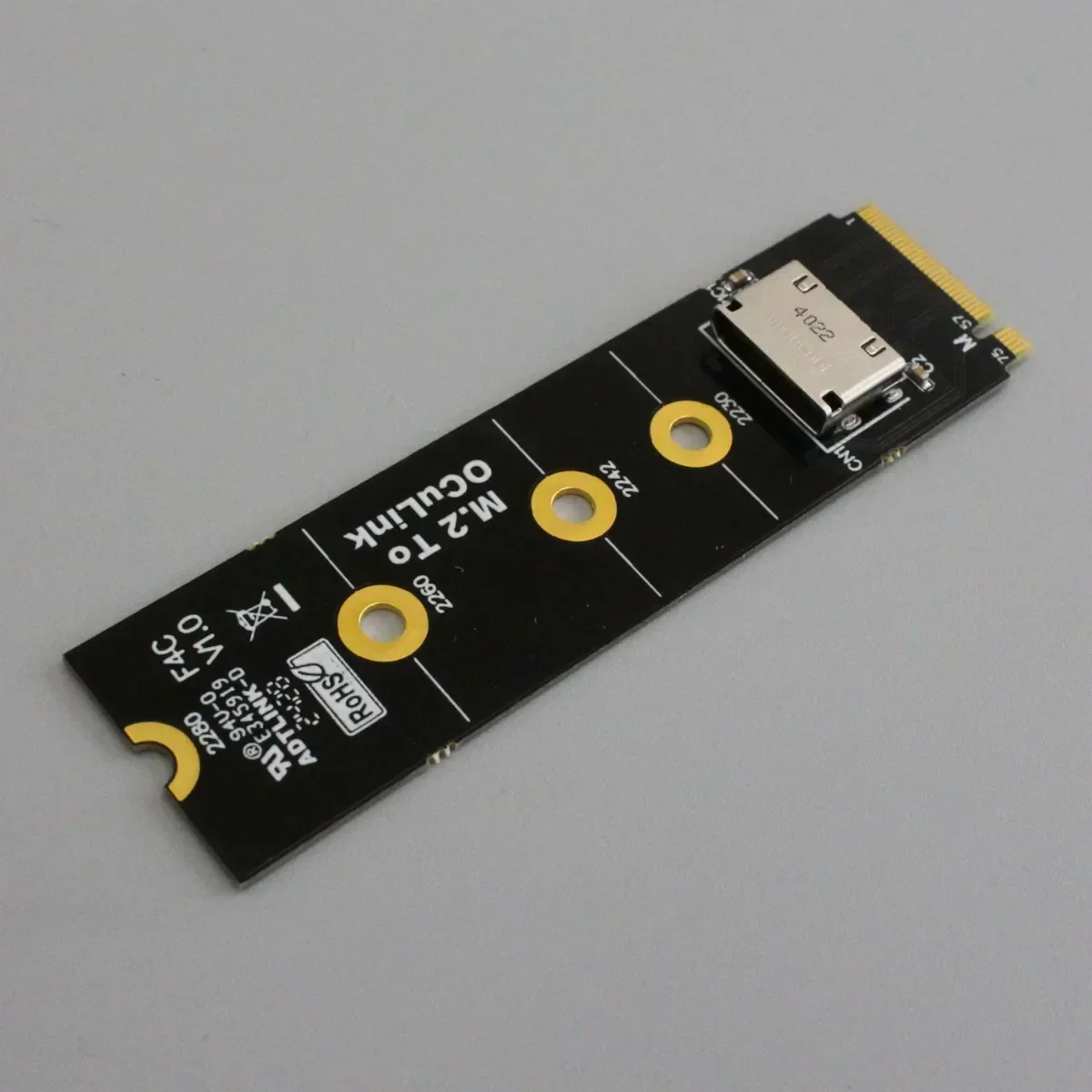 ADT PCIe 4.0 64Gbps OcuLink 외부 - Oculink Egpu Dock Graphics Card 리뷰 및 가격